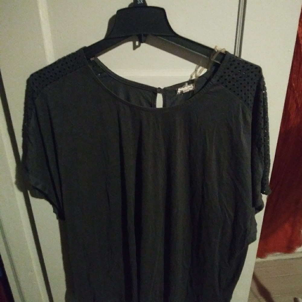 3 for $12.  Gray shirt feels like soft suede